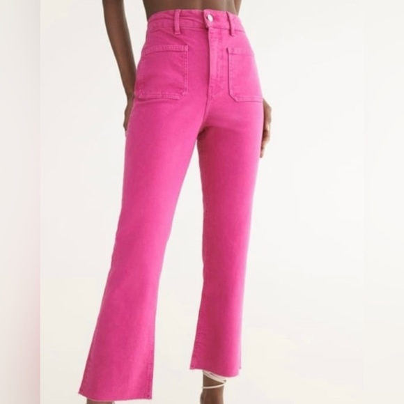 Zara Denim - Zara Hot Pink Jeans Y2K